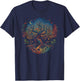 Tree of Life Yggdrasil Viking Midgard Thor Walhalla T-Shirt - T-Shirt | Navy