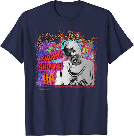 ODB Ol Dirty Ba--ard Official Shimmy Ya Graff 90s Hip Hop T-Shirt - T-Shirt | Navy
