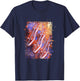 Colorful Dulcimer T-Shirt - T-Shirt | Navy