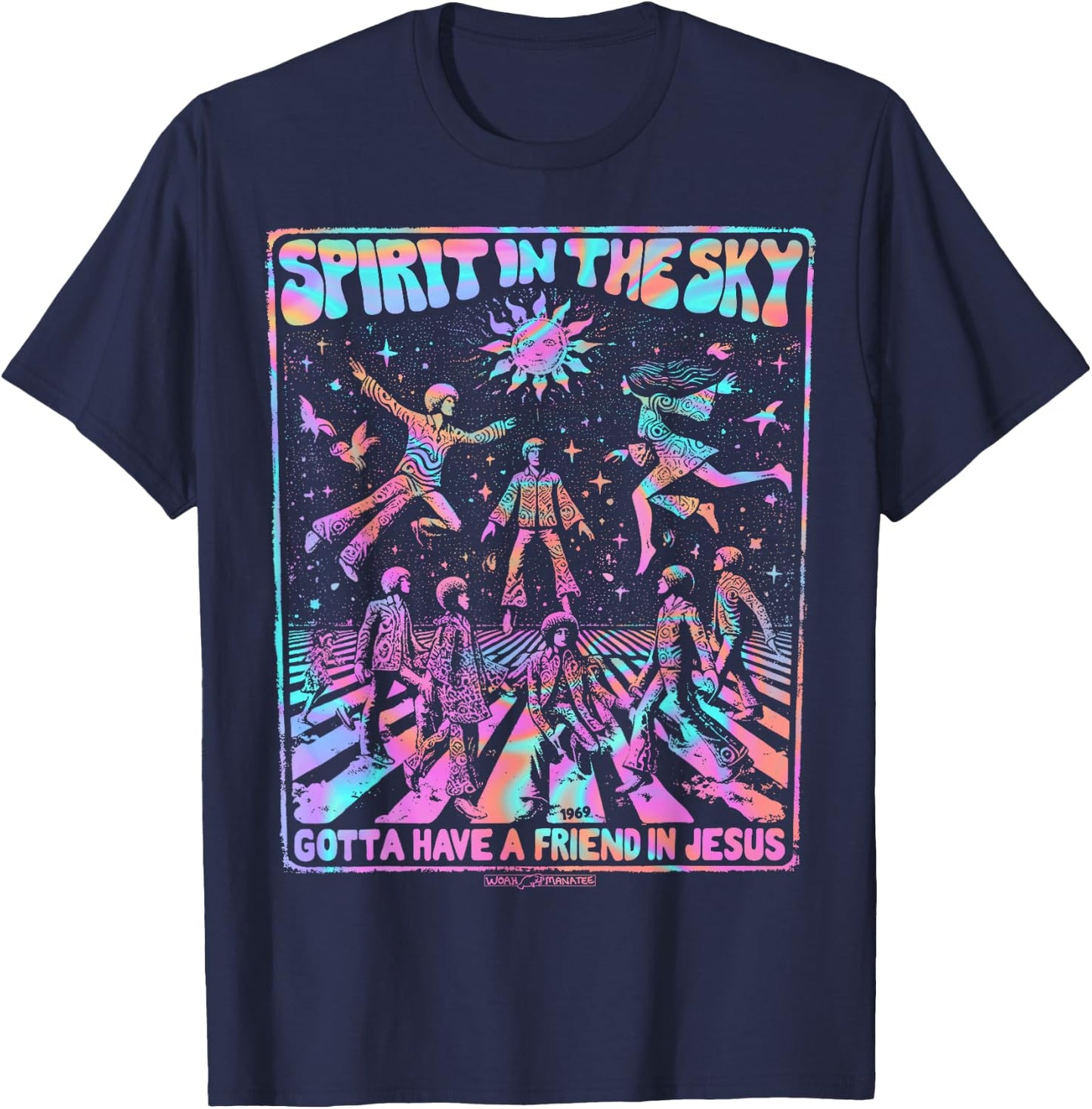 SPIRIT IN THE SKY Gotta Have a Friend in Jesus T-Shirt - T-Shirt | Navy
