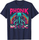 Certified Phonk Addict: No Cure T-Shirt - T-Shirt | Navy