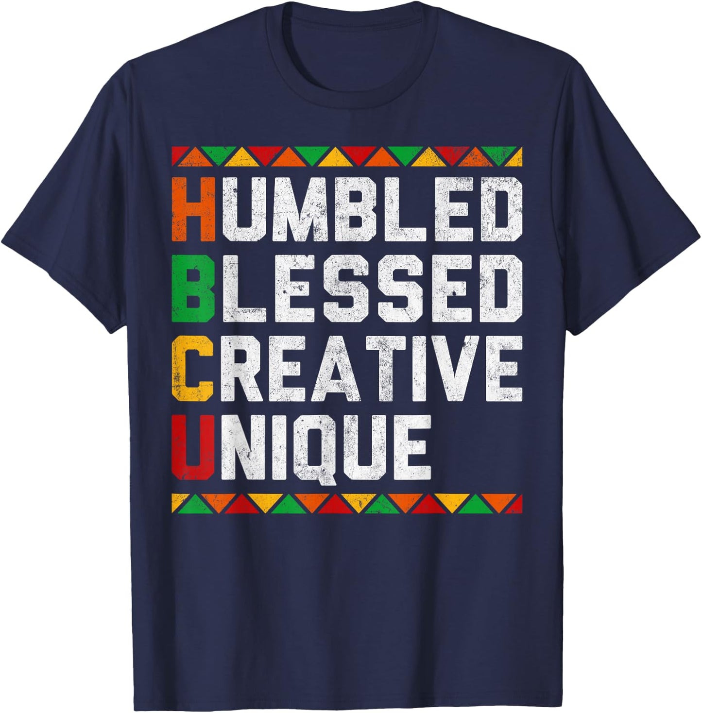 HBCU School Educated Historical Black College Graduate T-Shirt - T-Shirt | Navy