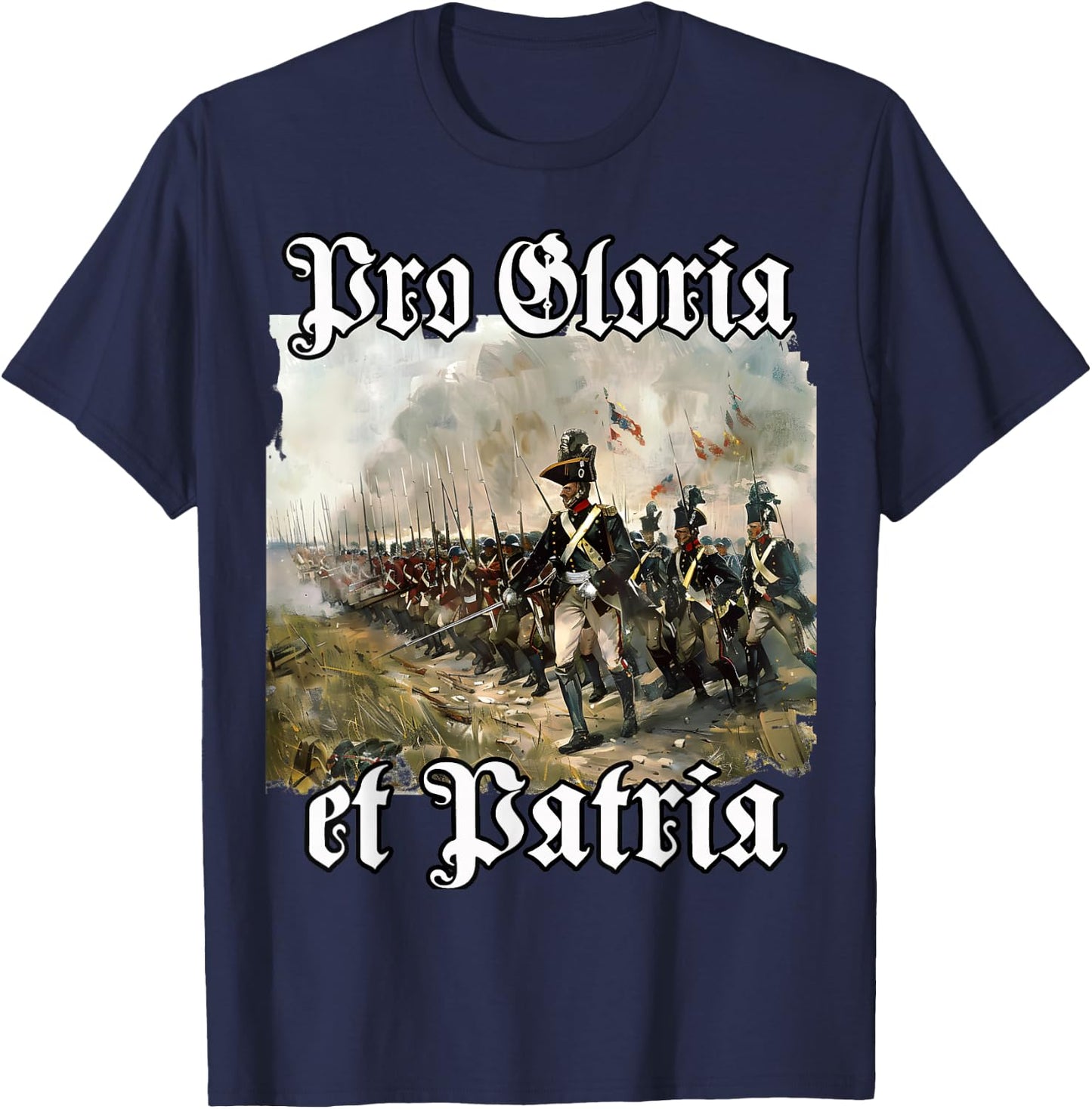 Prussian Line Infantry | Frederick the Great soldiers T-Shirt - T-Shirt | Navy