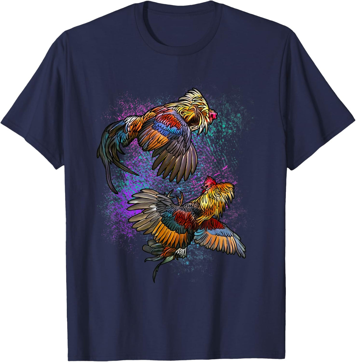 Peleas De Gallos Cockfighter Game Fowl Cockfighting Rooster T-Shirt - T-Shirt | Navy