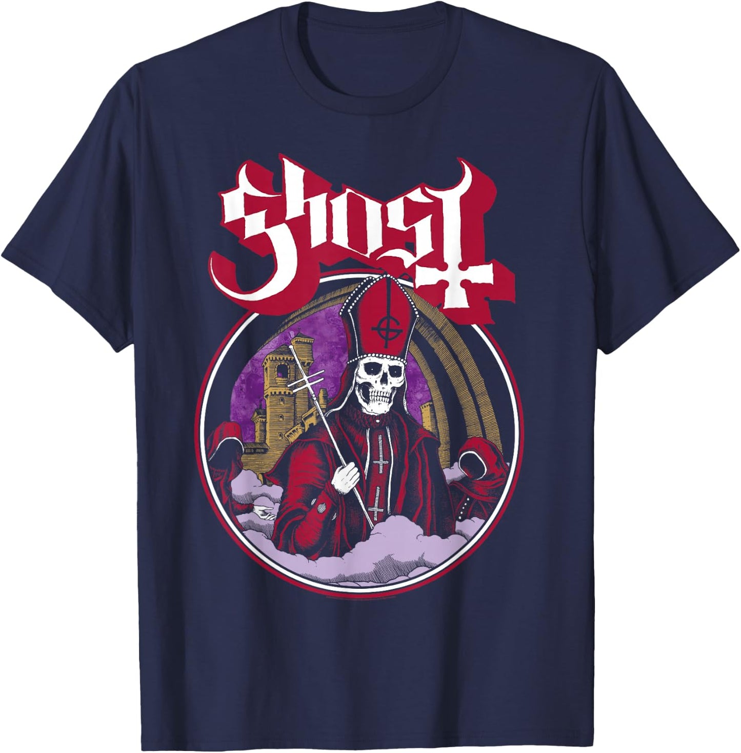 Ghost – Secular Haze Colorization T-Shirt - T-Shirt | Navy