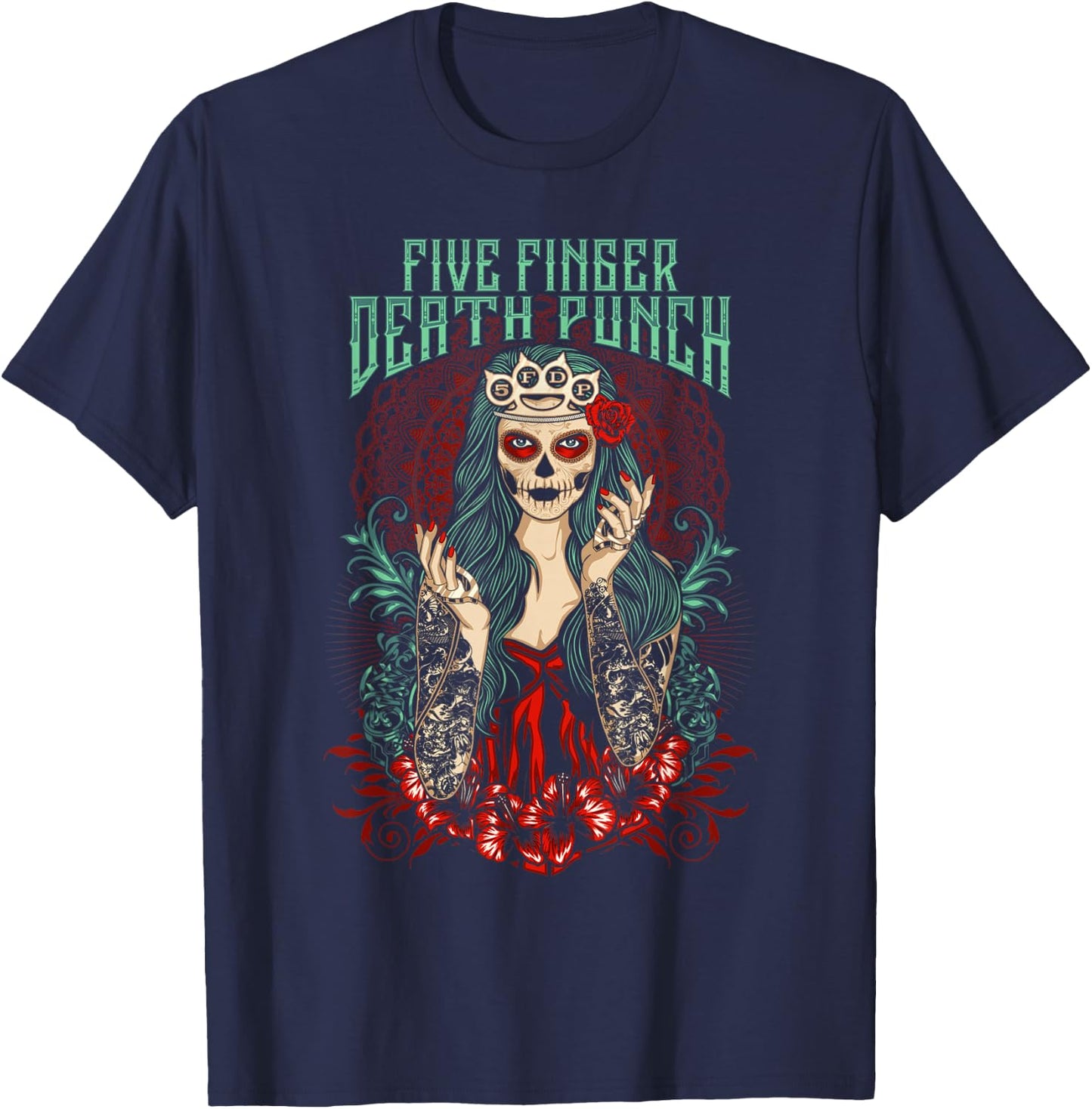 5FDP - Lady Muerte T-Shirt - T-Shirt | Navy