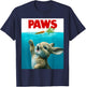 Paws Cute Bunny T-Shirt - T-Shirt | Navy