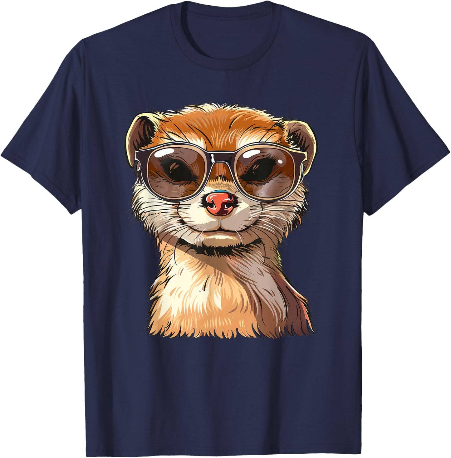Mongoose Sunglasses T-Shirt - T-Shirt | Navy