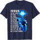 Jesus Is My God King Lord Savior Lion Christian Religious T-Shirt - T-Shirt | Navy
