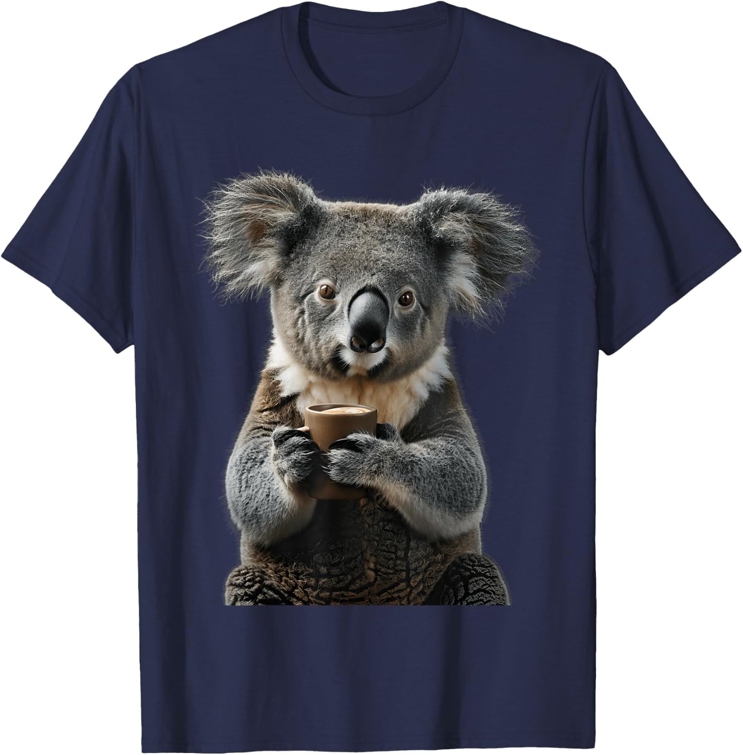 Koala Coffee T-Shirt - T-Shirt | Navy