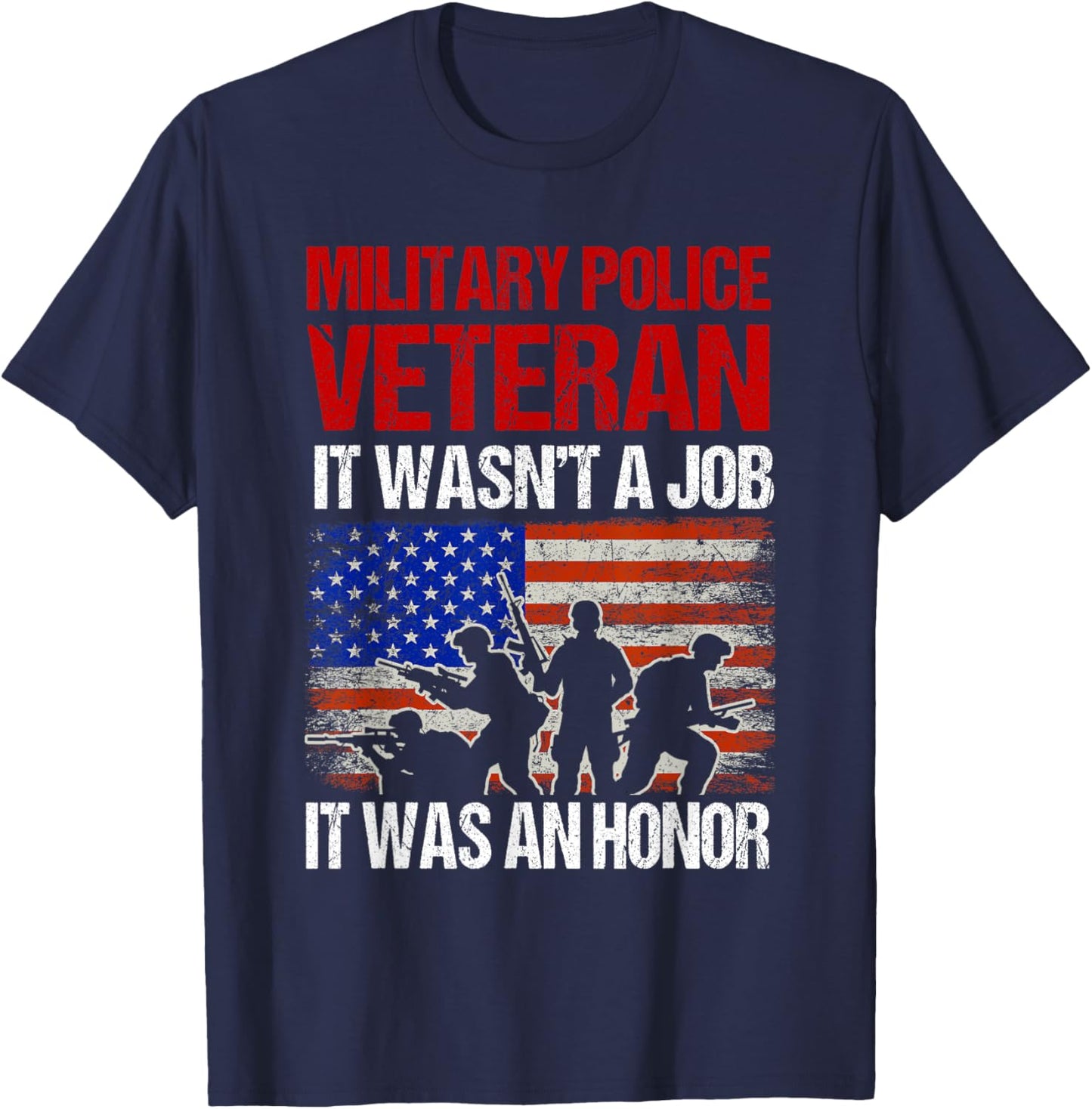 Military police veteran T-Shirt - T-Shirt | Navy
