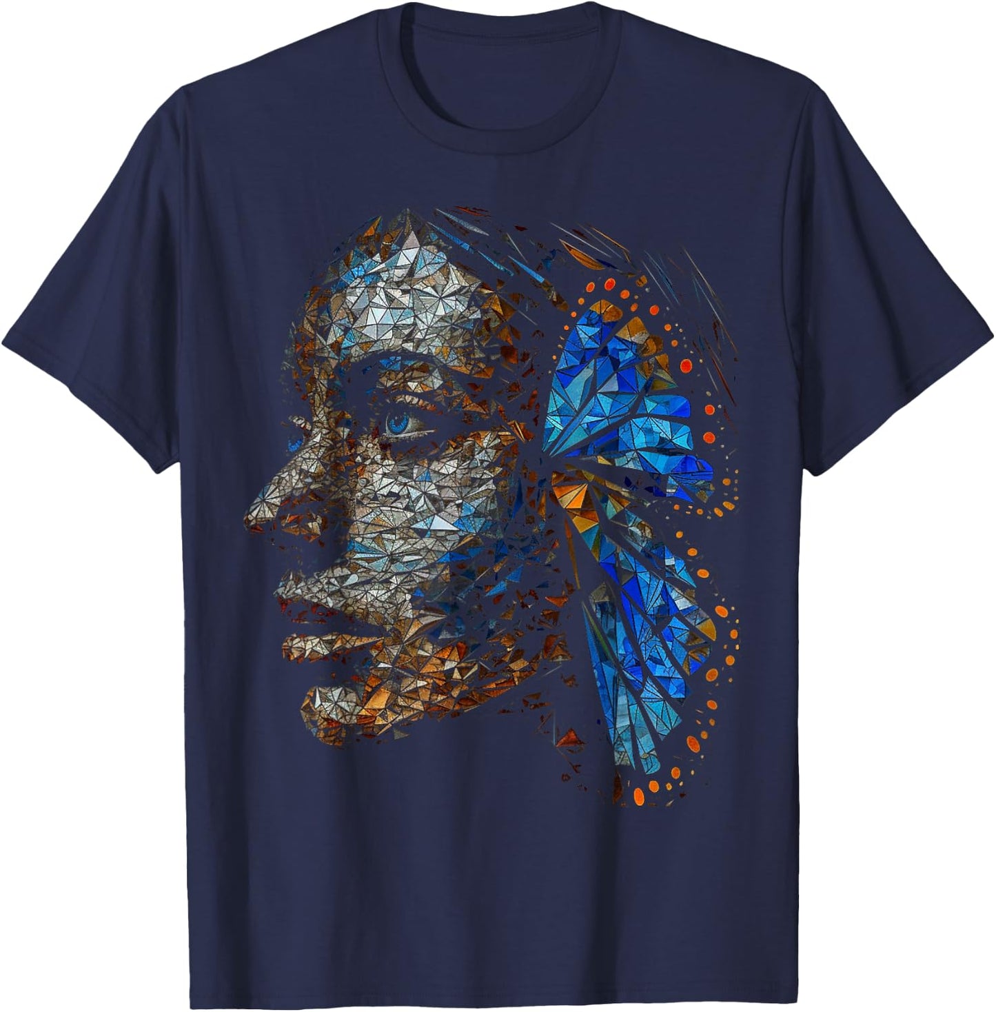 Butterfly Fantasy - Artwork Animal Butterfly T-Shirt - T-Shirt | Navy