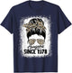 44 Years Old Awesome Since 1978 Leopard 44th Birthday T-Shirt - T-Shirt | Navy