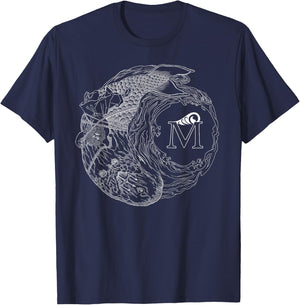 Mastodon Hearts Alive T-Shirt - T-Shirt | Navy