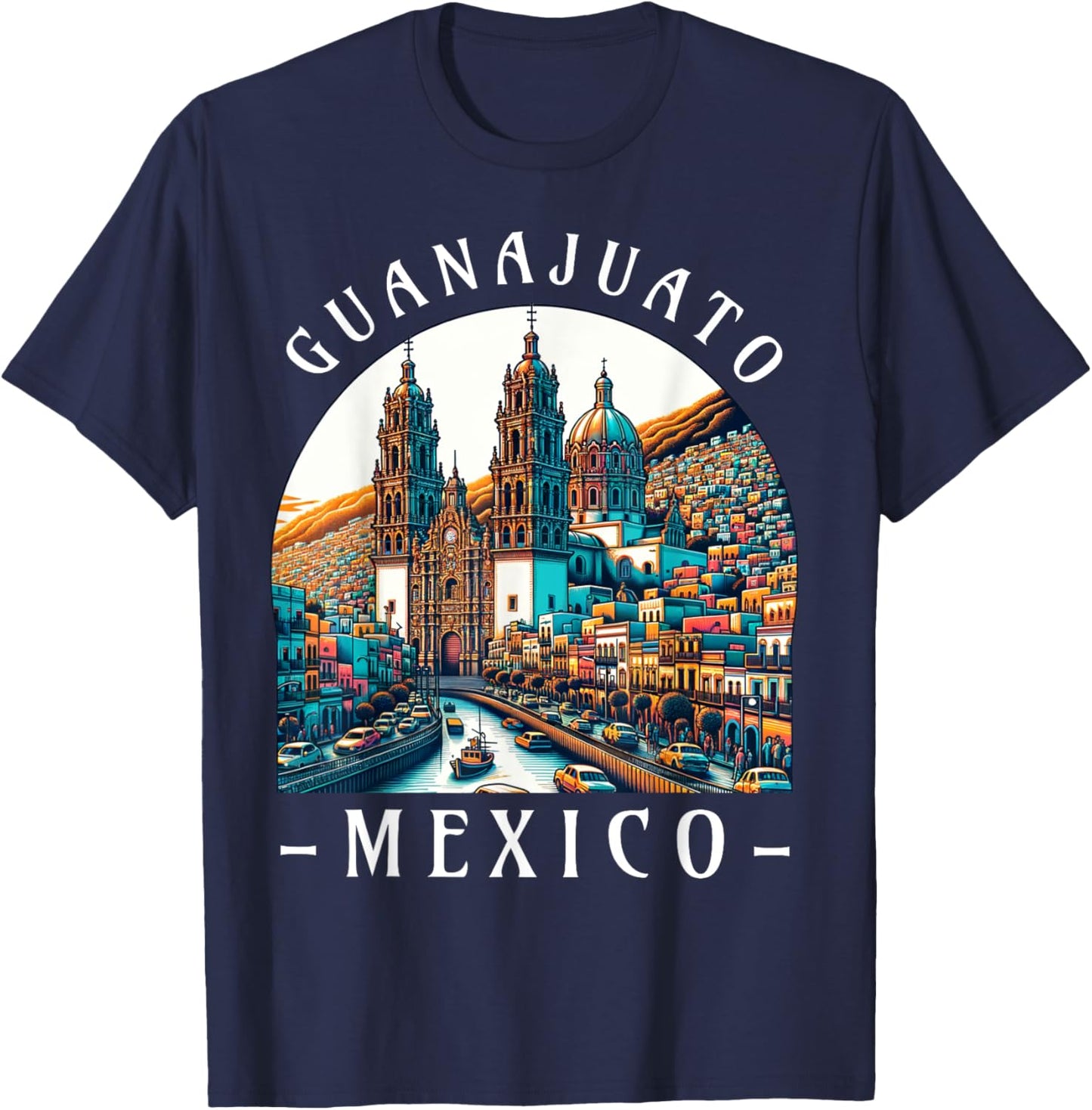 Guanajuato Mexico T-Shirt - T-Shirt | Navy