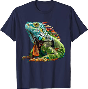 Iguana T-Shirt - T-Shirt | Navy