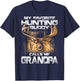 My Favorite Hunting Buddy Calls Me Grandpa T-Shirt - T-Shirt | Navy