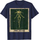 Vintage Distressed Grunge The Star Tarot Card T-Shirt - T-Shirt | Navy