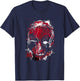 Marvel Deadpool Take A Punch Graphic Drip Art Big Face T-Shirt - T-Shirt | Navy