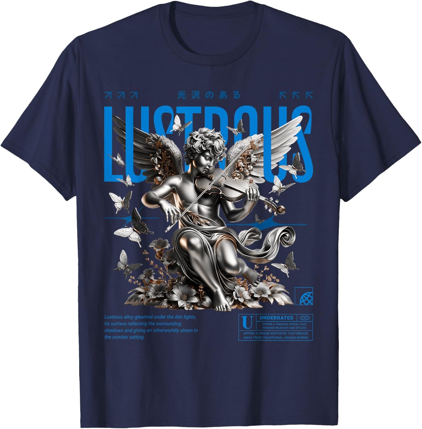 Lustrous Military Blue 4s Matching Women T-Shirt - T-Shirt | Navy