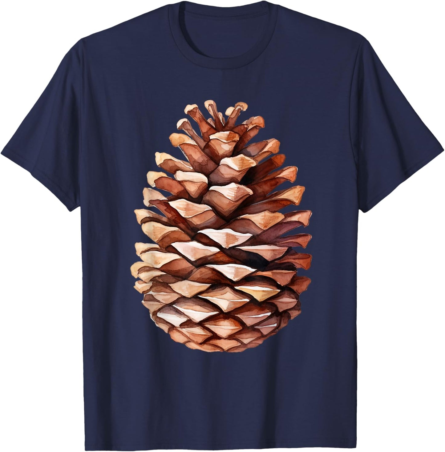 Pretend I'm A Pinecone Funny Pine Cone Easy Lazy Costume T-Shirt - T-Shirt | Navy