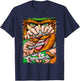 St. Patrick's Day Cannabis Weed Lover Leprechaun Smoking T-Shirt - T-Shirt | Navy