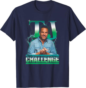 The Challenge TJ Heartthrob Officially Licensed T-Shirt - T-Shirt | Navy