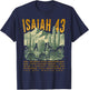 Boho Christian Bible Verse Trendy Jesus Southwest Cactus T-Shirt - T-Shirt | Navy