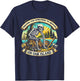 Skeleton Oak Island Mystery Treasure Hunting Treasure Hunter T-Shirt - T-Shirt | Navy