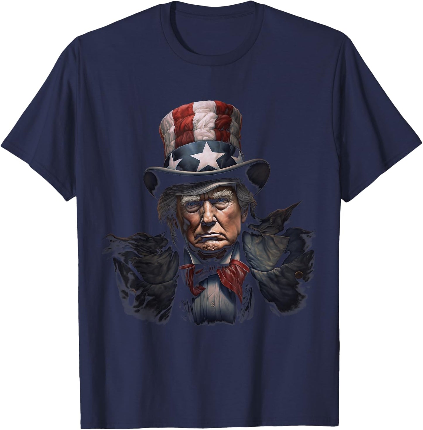 Trump Uncle Sam T-Shirt - T-Shirt | Navy