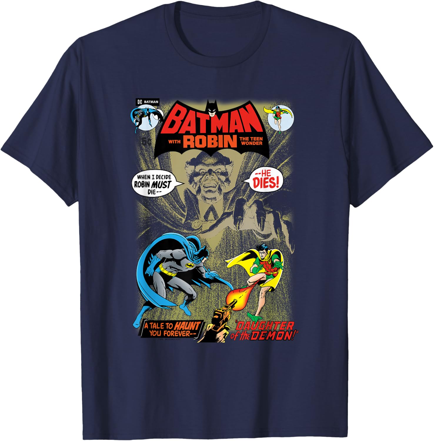 Batman #232 Cover T-Shirt - T-Shirt | Navy