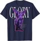 Modern hip hop vintage Angel urban back print streetwear , Small T-Shirt - T-Shirt | Navy