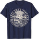 Del Boca Vista Retro Sunset Florida Vintage T-Shirt - T-Shirt | Navy