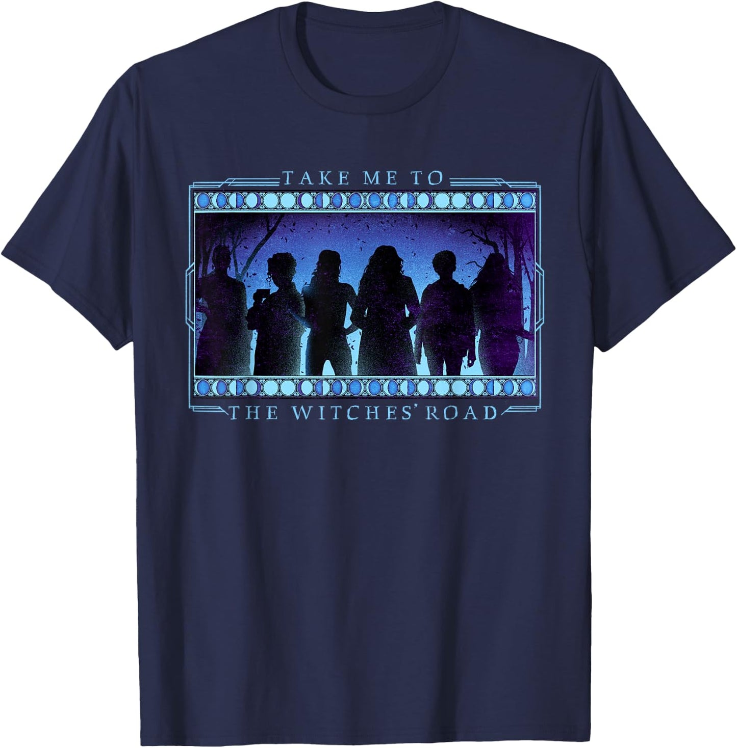 Marvel Agatha All Along Disney+ Take Me to The Witches’ Road T-Shirt - T-Shirt | Navy