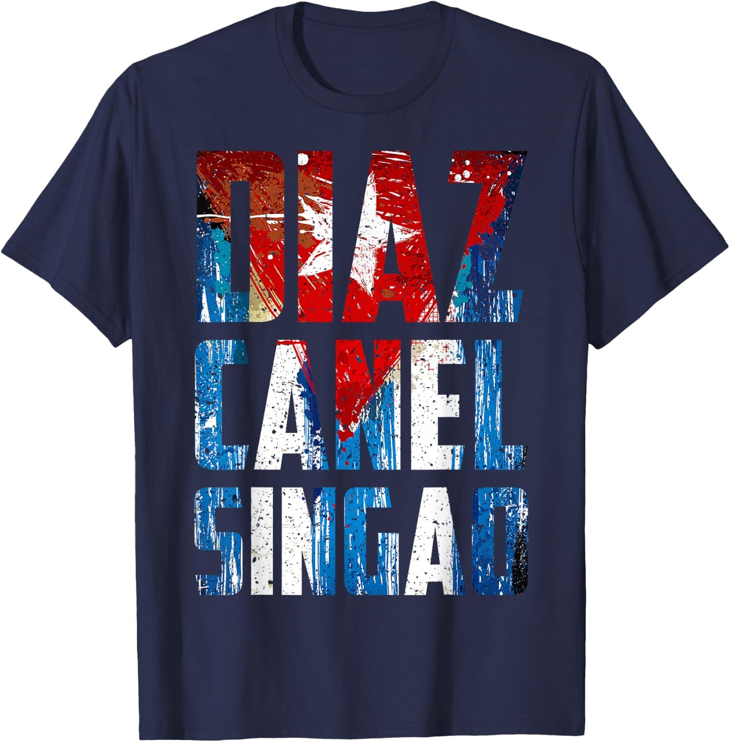Diaz Canel Singao T-Shirt - T-Shirt | Navy