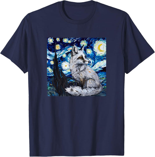 Canadian Marble Fox T-Shirt - T-Shirt | Navy