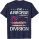 82nd Airborne Division Veteran Flag , Veterans Day T-Shirt - T-Shirt | Navy