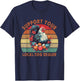 Vintage Farmer Chicken Lover Support Your Local Egg Dealer T-Shirt - T-Shirt | Navy