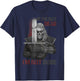 If I'm Not Dead I'm Not Done T-Shirt - T-Shirt | Navy