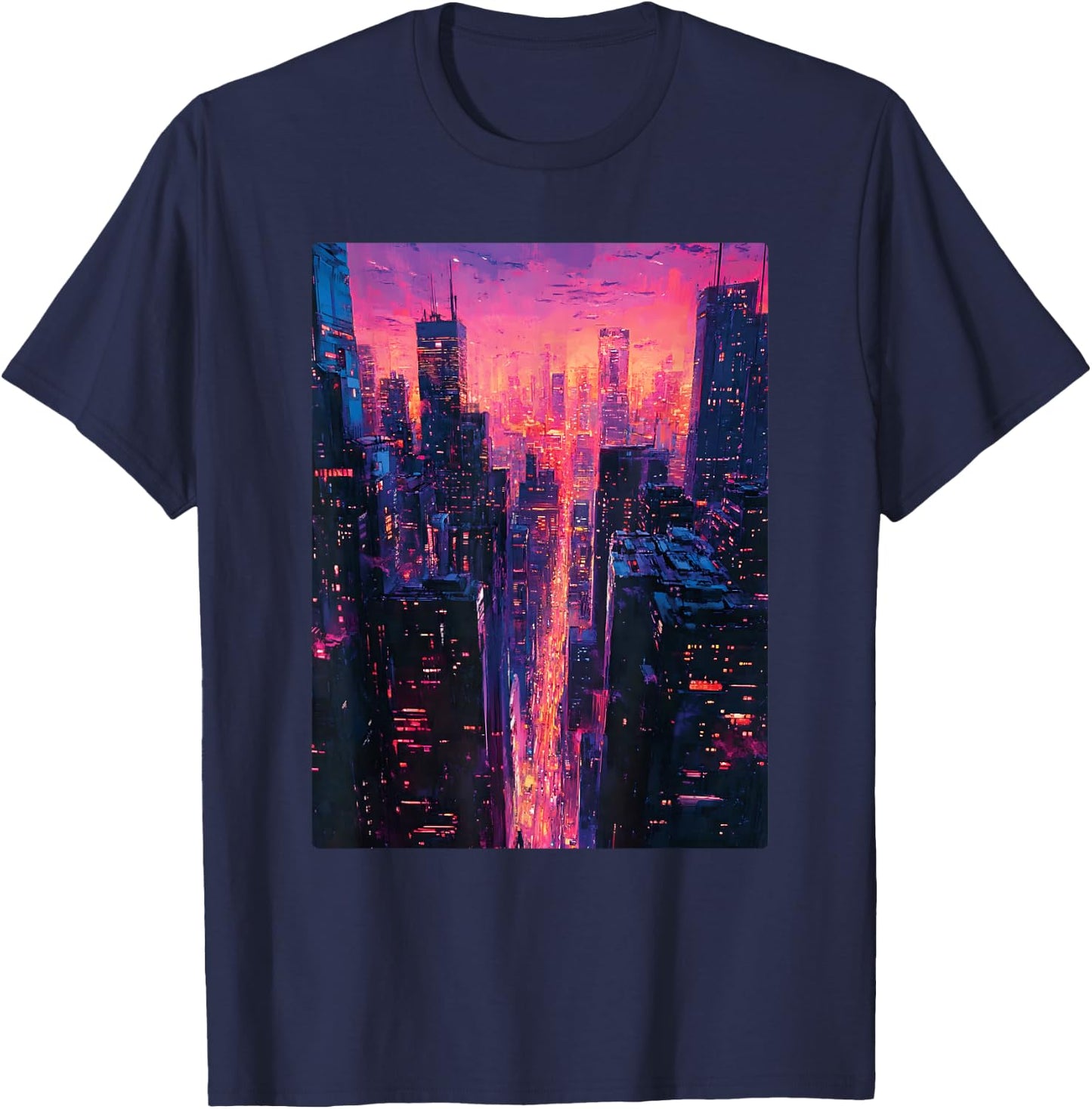 Vaporwave T-Shirt - T-Shirt | Navy