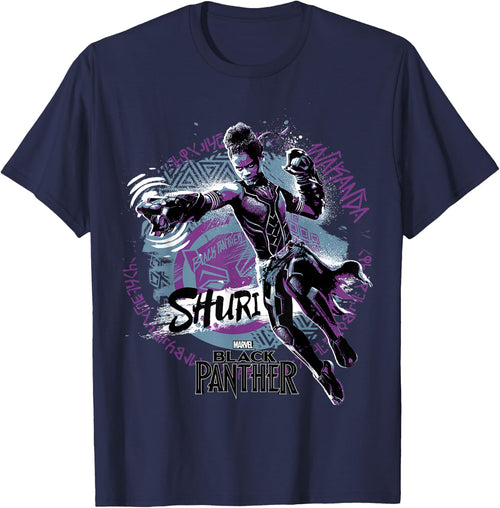 Marvel Black Panther Movie Shuri Graffiti Graphic