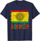 Taino Nation Flag Boriken Borinquen Native American Arawak T-Shirt - T-Shirt | Navy