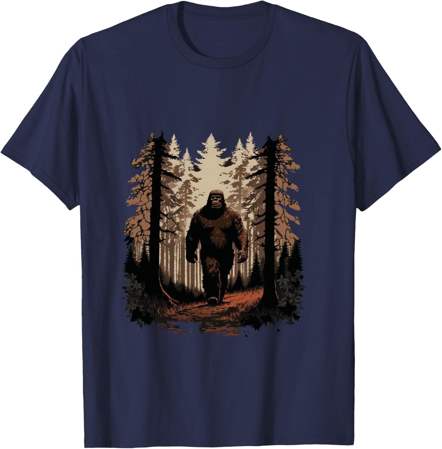 Bigfoot T-Shirt - T-Shirt | Navy