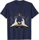 Minimalist Nativity Scene - Christmas Art T-Shirt - T-Shirt | Navy