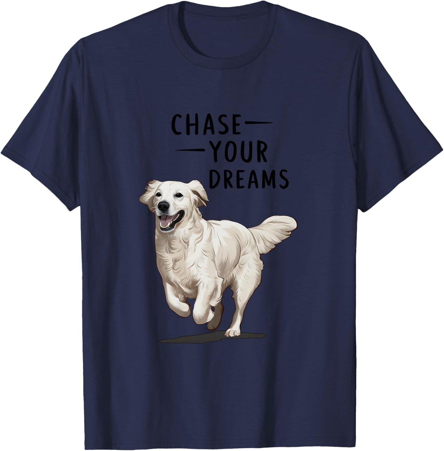 English Cream Golden Retriever Gifts Puppy Dog Men Women Kid T-Shirt - T-Shirt | Navy