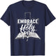 Holy Spirit I Love Jesus Christ Catholic Christian Faith T-Shirt - T-Shirt | Navy
