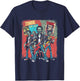 Zombie Punk Band - Creepy Zombie Halloween Lover T-Shirt - T-Shirt | Navy