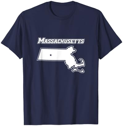 UMass Minutemen | Official NCAA Merch | OCMAS06 T-Shirt - T-Shirt | Navy