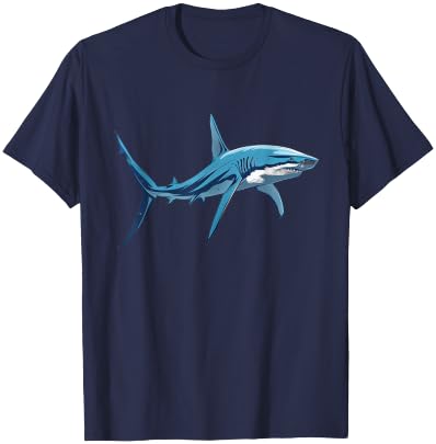 Thresher Shark 80s T-Shirt - T-Shirt | Navy