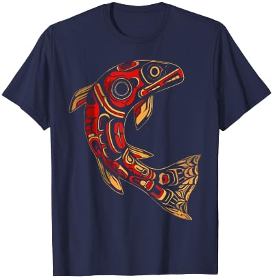Totem Pole Indigenous People Native American Totem T-Shirt - T-Shirt | Navy